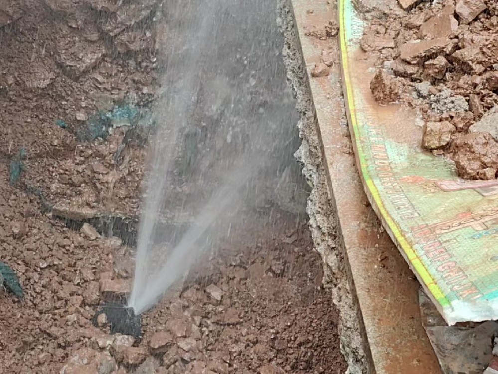 华坪县消防水管漏水检测定点开挖